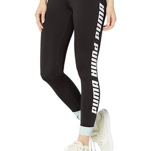 Puma women's fold over legging